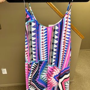 Multi color flowey dress